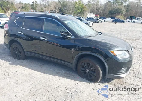 2015 Nissan Rogue Sv from USA, damaged, VIN KNMAT2MV9FP548205